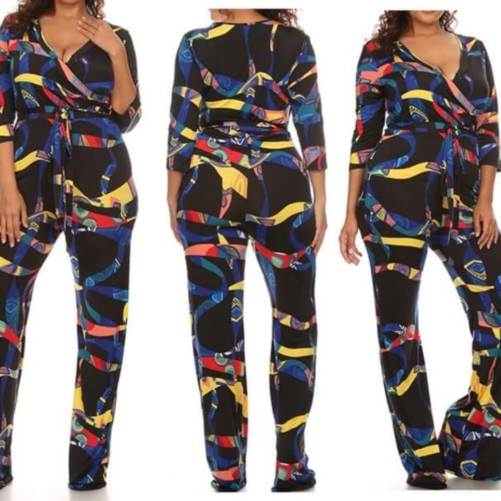 Chain print Jumpsuit